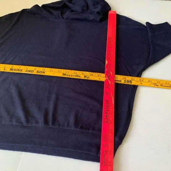 NWT BB Dakota Under The Hood Hoodie Navy Heather - Picture 9 of 11